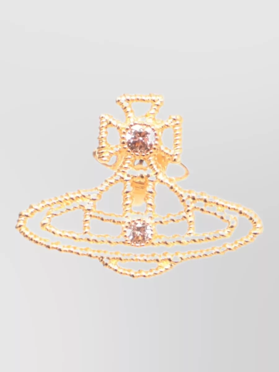 Vivienne Westwood Crystal-Embellished Earrings