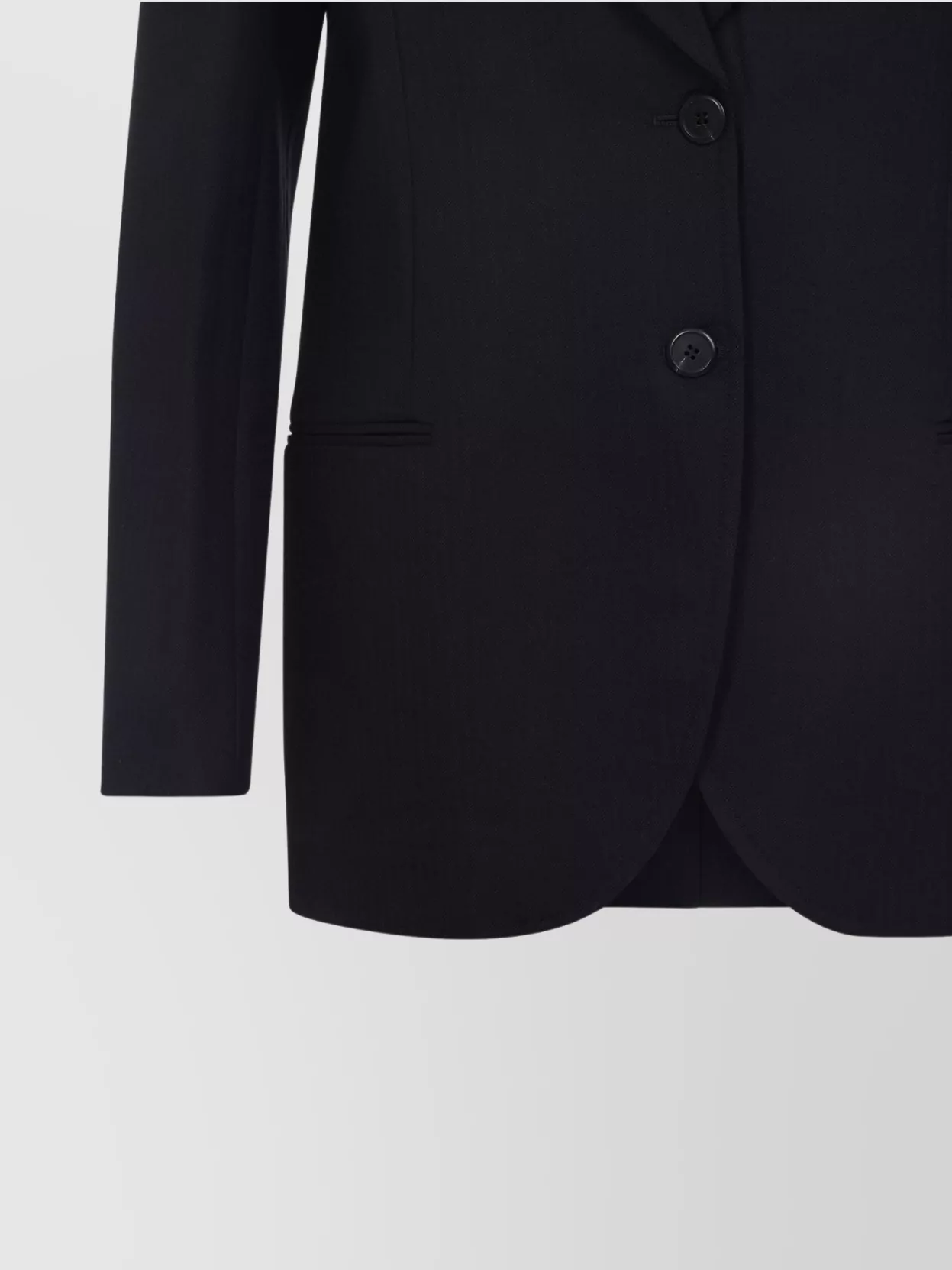 Prada Wool Jacket Notched Collar