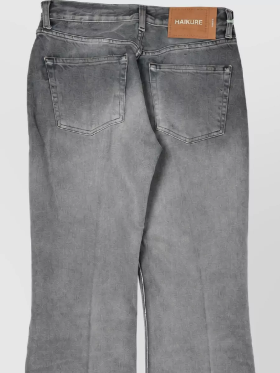 Haikure Flora High-Rise Flared Jeans