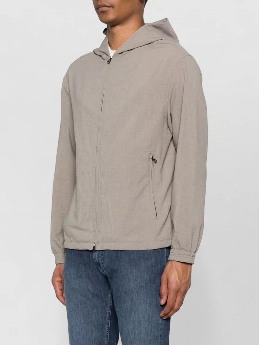 Emporio Armani Hooded Raincoat