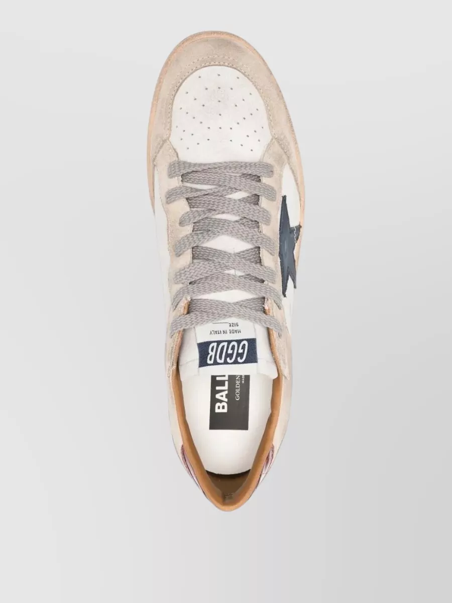 Golden Goose Ballstar Leather Suede Sneakers Star Detail