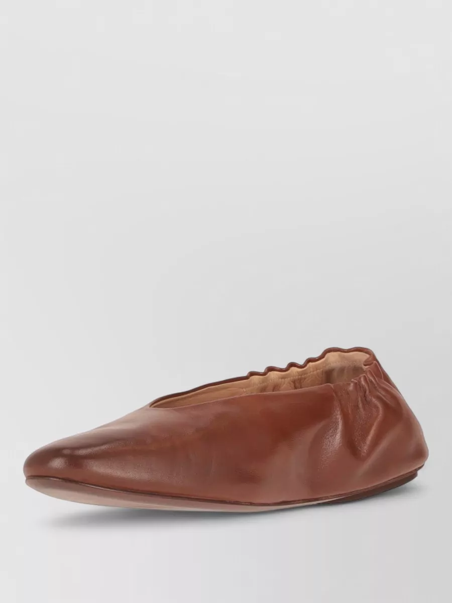 Marsell leather ballerina shoes