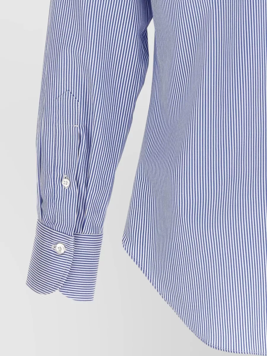 Finamore Cotton Long-Sleeve Shirt