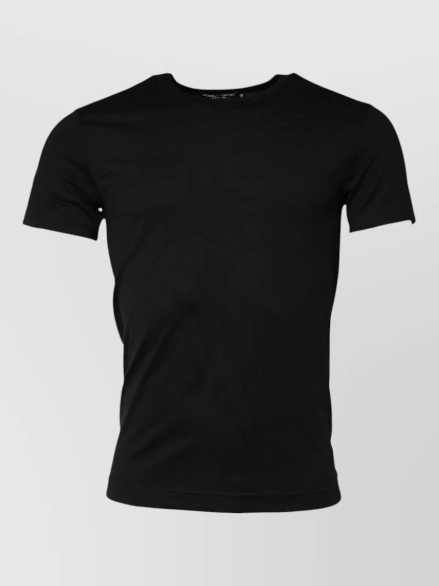 Dolce&Gabbana cotton slim-fit crew-neck short-sleeve t-shirt