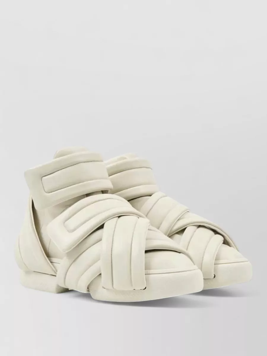 Maison Margiela Leather High-Top Sneakers