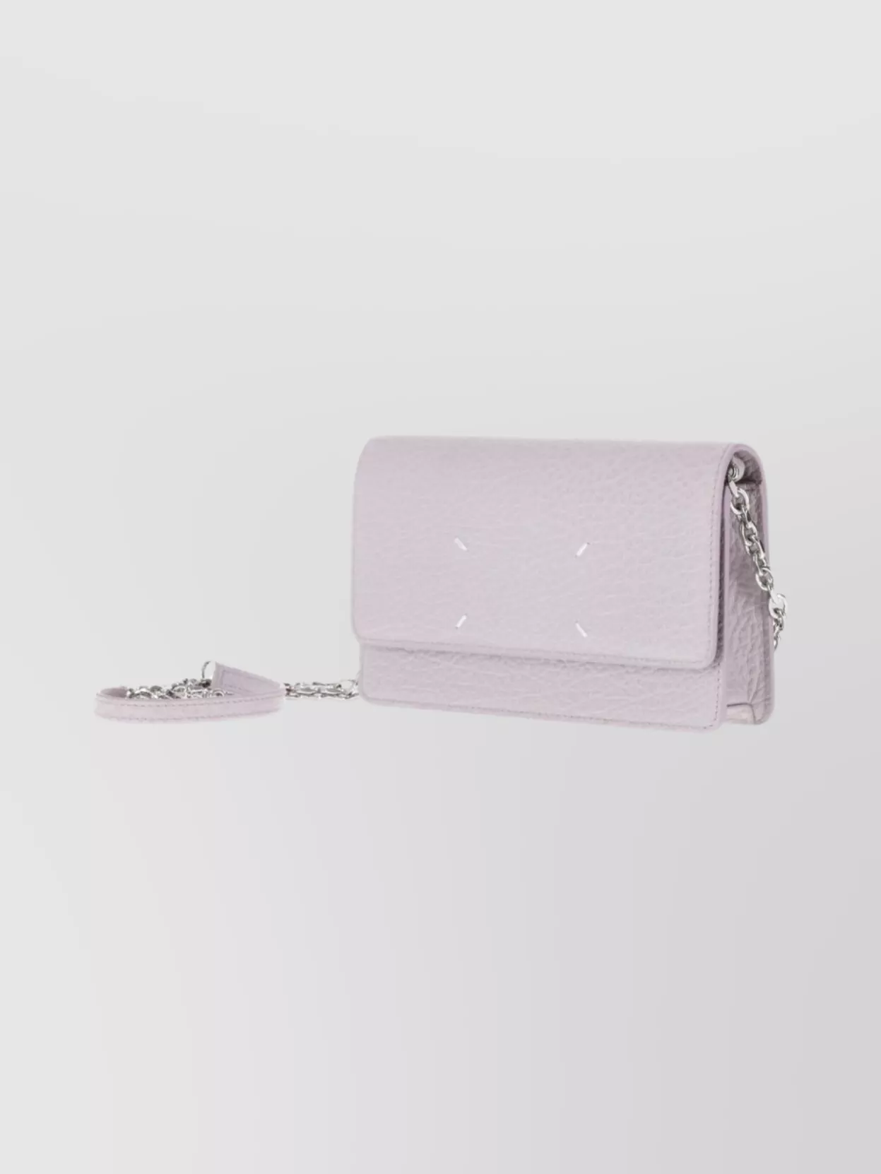 Maison Margiela Chain Wallet Featuring Four-Stitch Design