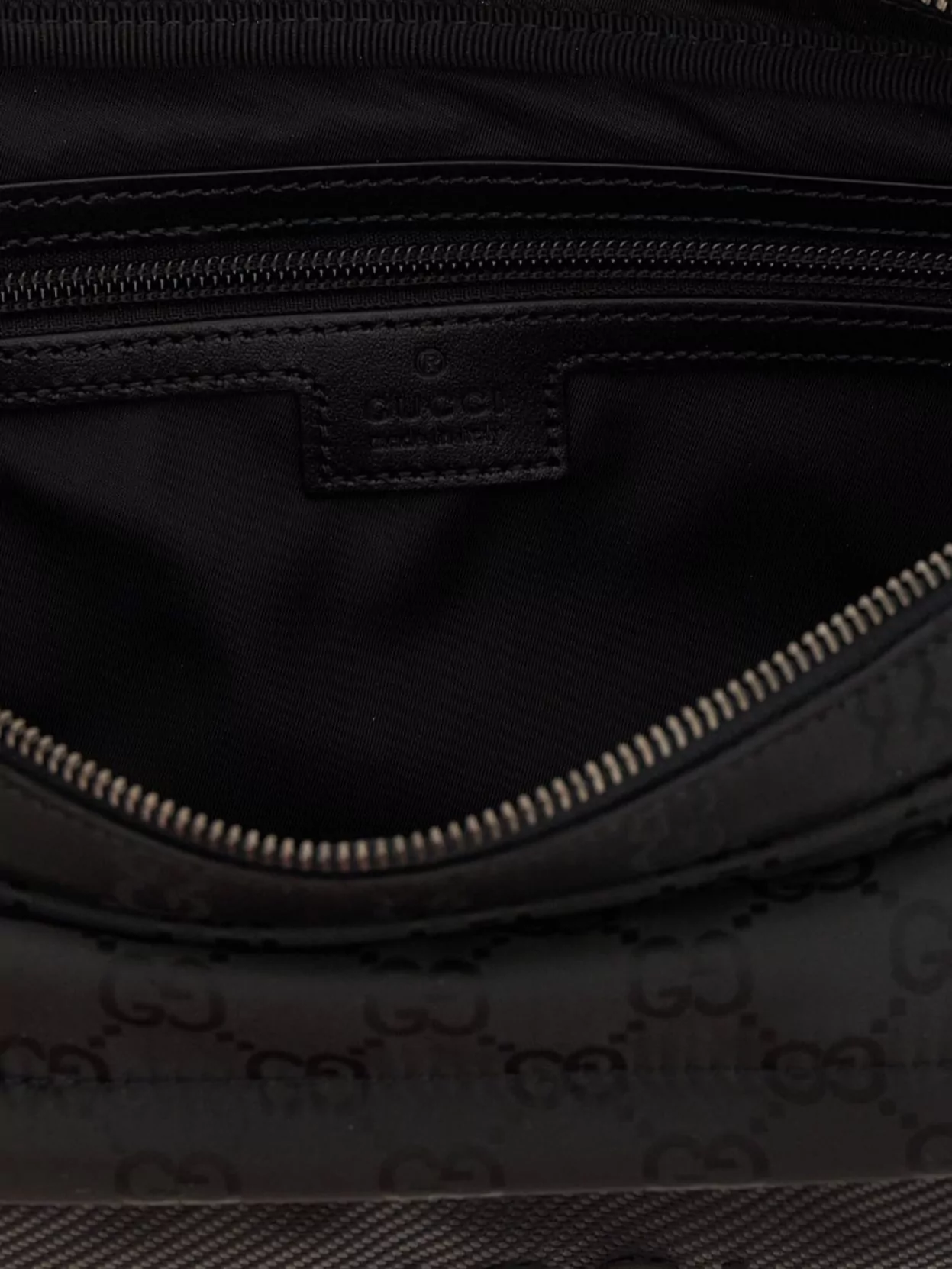 Gucci Large Messenger Bag Embossed Pattern