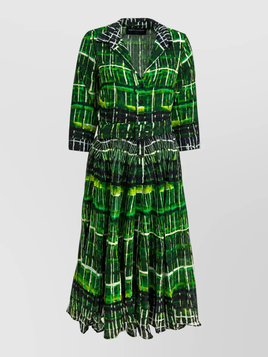Samantha Sung wool midi dress