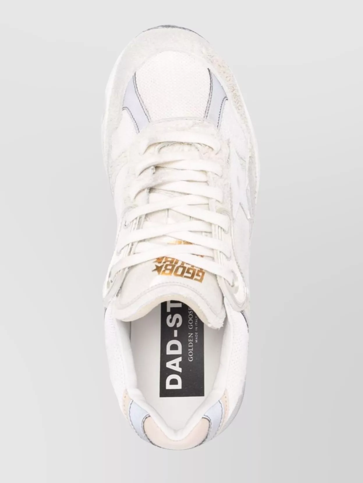 Golden Goose Dad Running Sneakers Star Detail In Multi