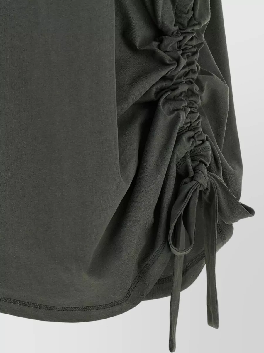 Ganni Banana Graphic T Shirt Side Ties