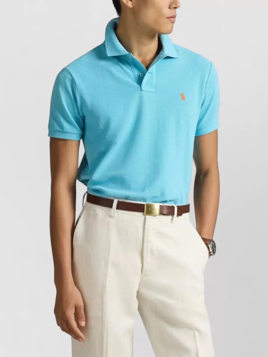 Polo Ralph Lauren Slim Fit Cotton Piqué Polo Shirt