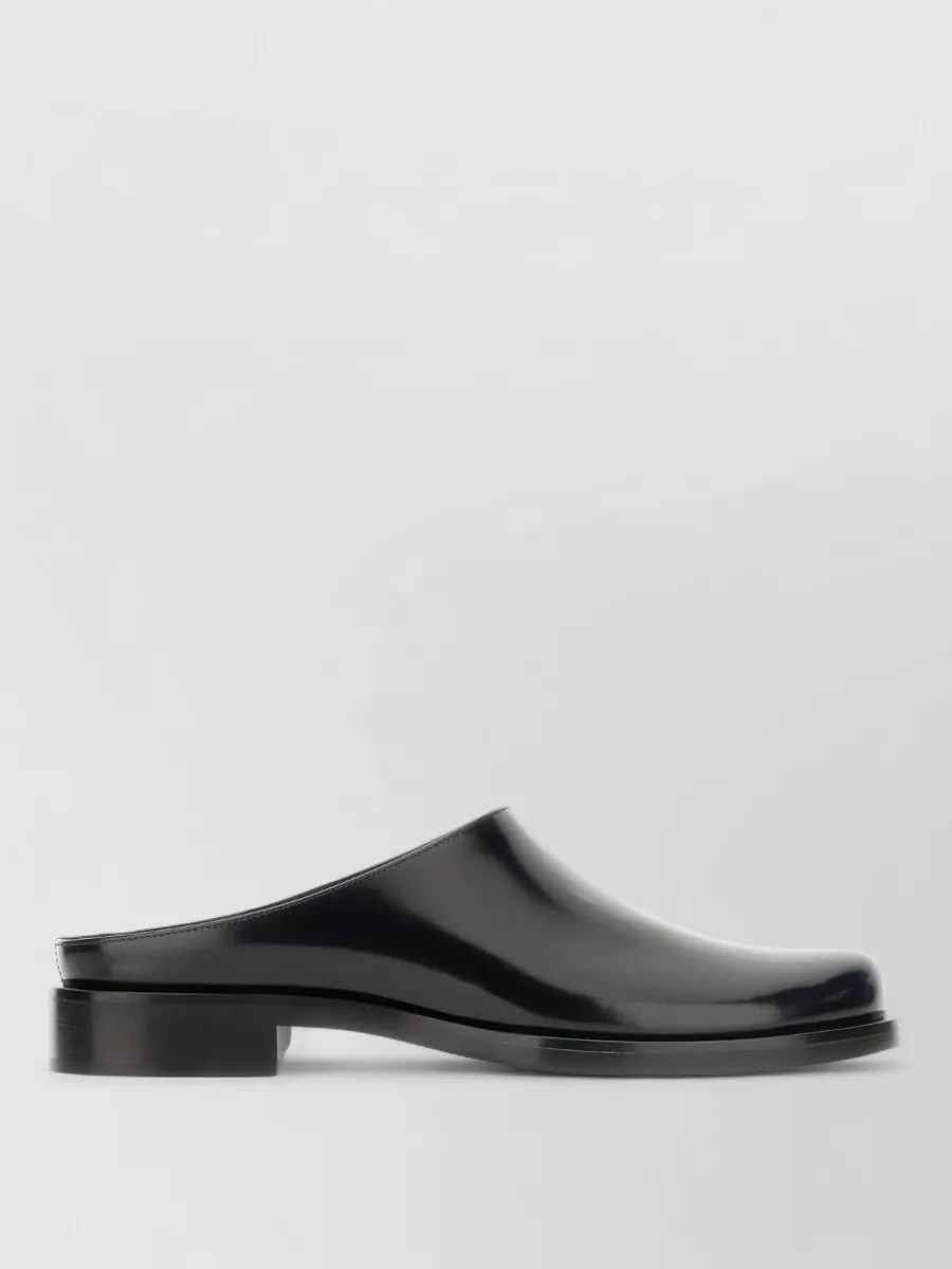 Saint Laurent leather mules