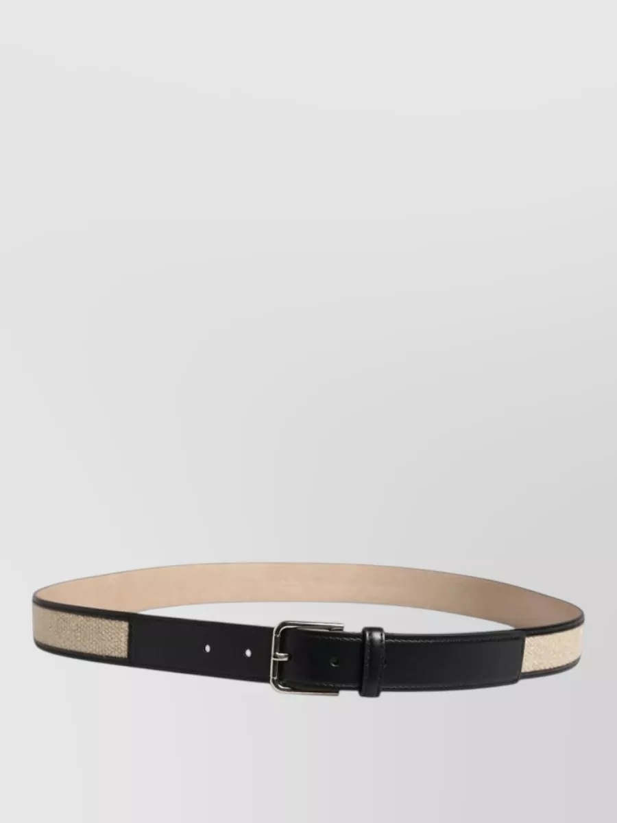 Dolce&Gabbana Woven Leather Belt