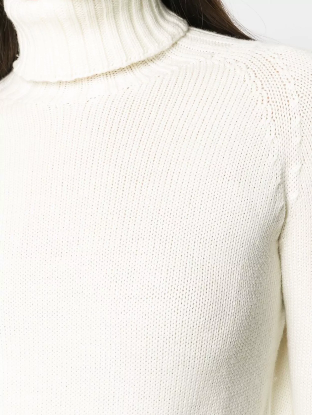 Drumohr Merino Turtleneck Long Sleeve Knit Sweater