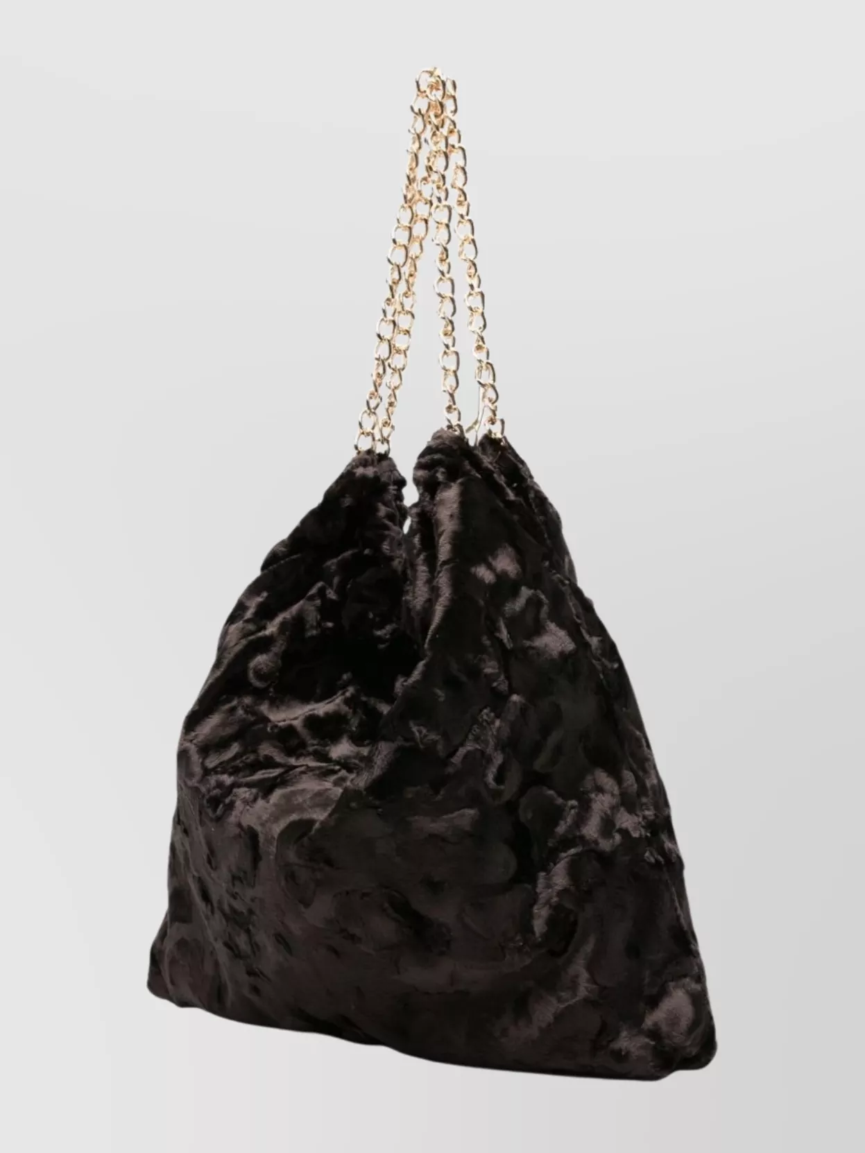 La Milanesa Soft Texture Shoulder Bag With Chain Strap