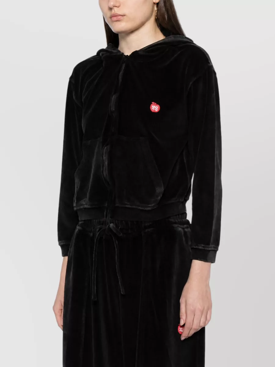Alexander Wang Velour Bodysuit