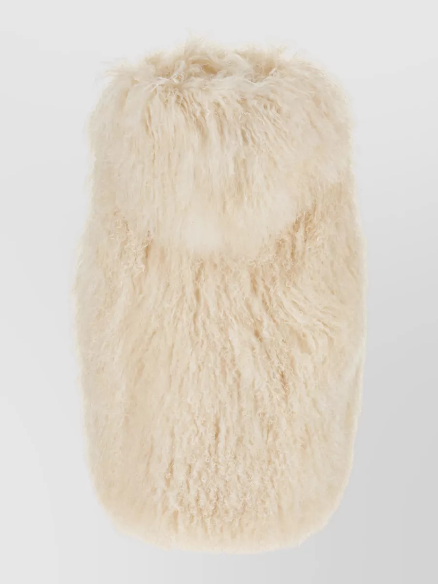 Yves Salomon Long-Haired Lamb Fur Vest
