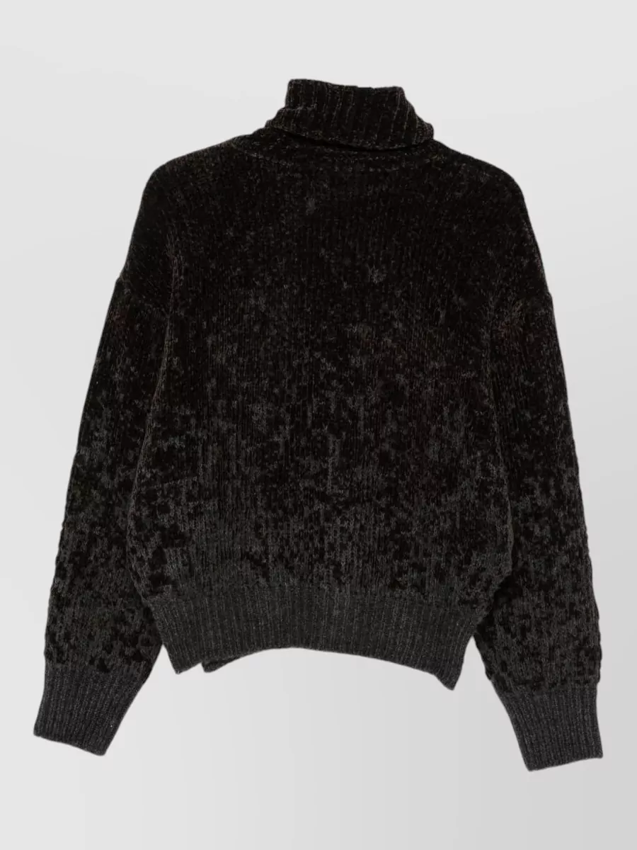 Alysi Chenille Turtleneck Jumper