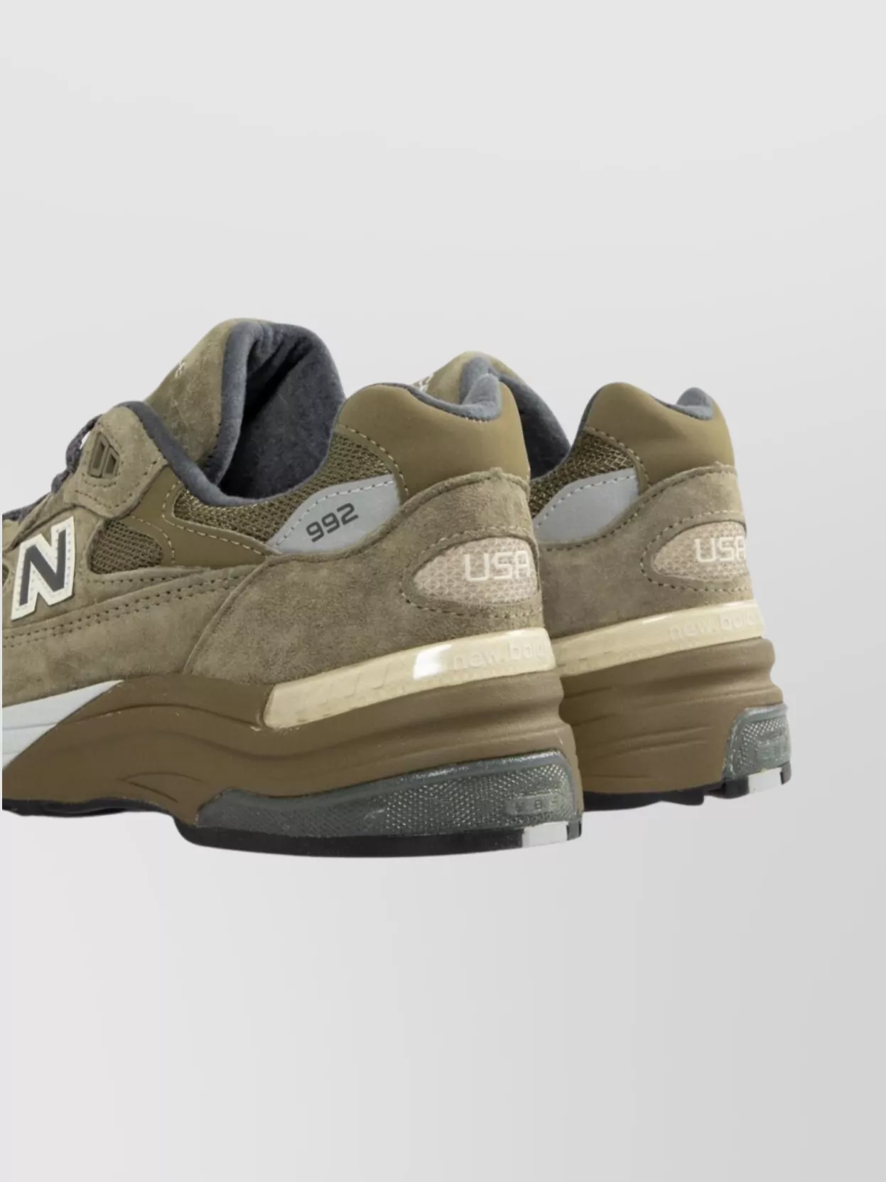 New Balance Lace-Up Footwear With Suede And Mesh