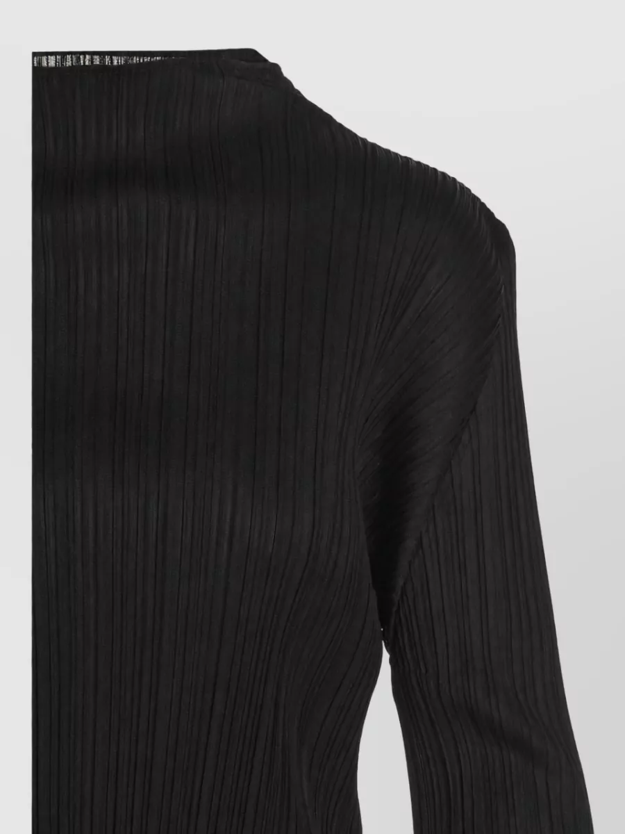 Pleats Please Issey Miyake Long-Sleeve Top