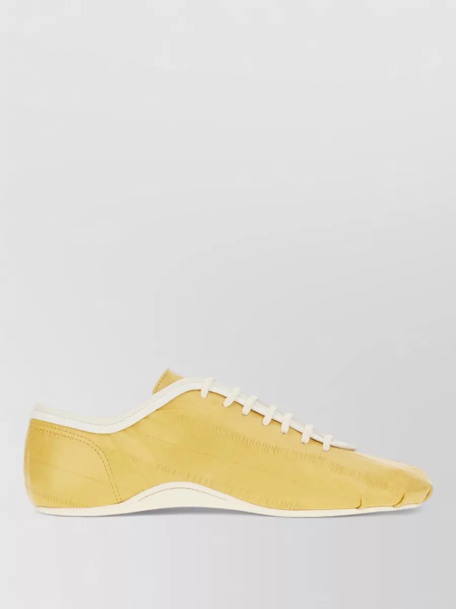 Dries Van Noten Leather Low-Top Sneakers