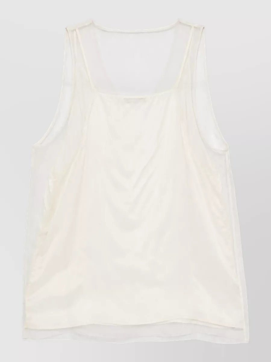 Ami Paris silk camisole