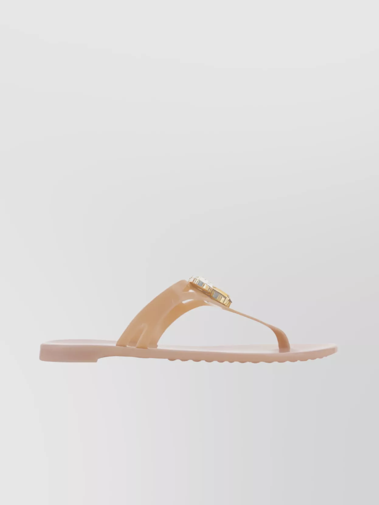 Shop Casadei Jewel Embellished Beach Sandals