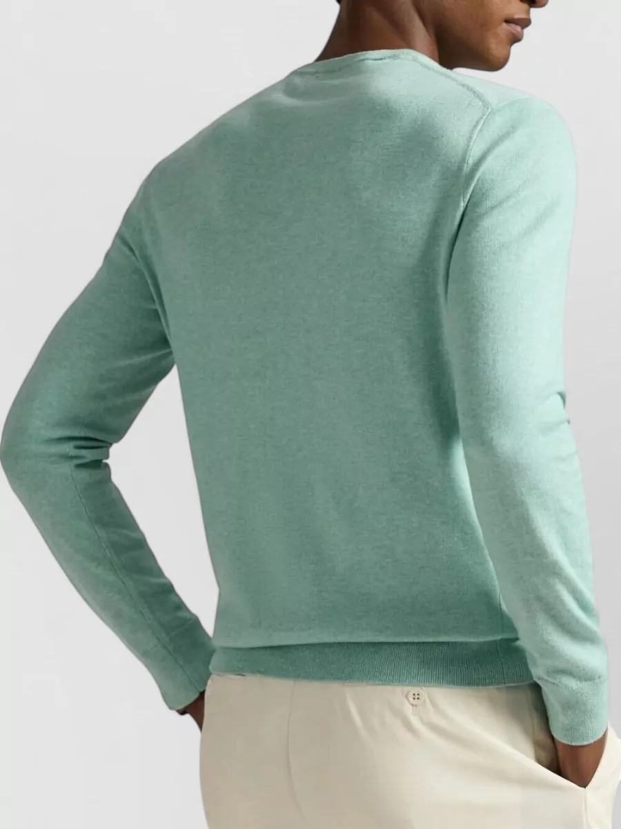 Polo Ralph Lauren Cotton Long-Sleeve Crew-Neck Sweater