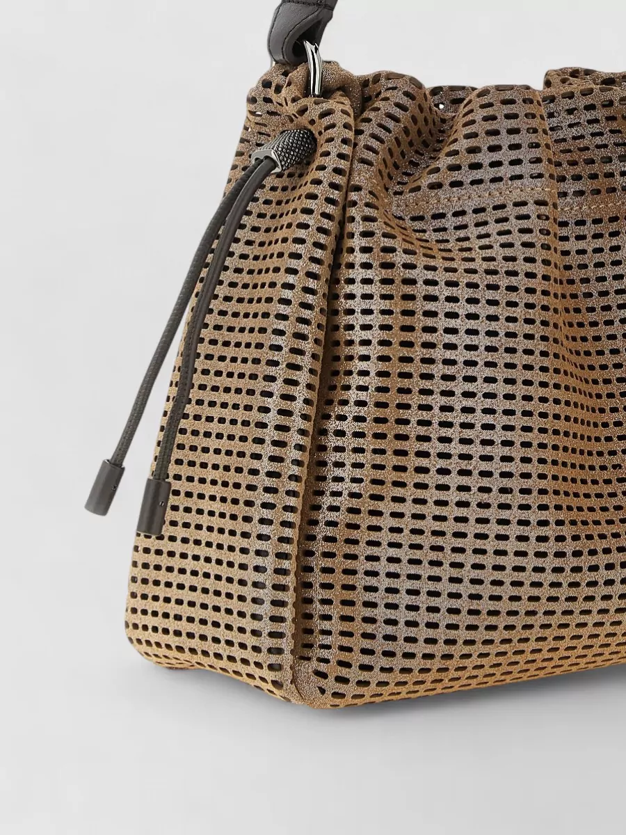 Brunello Cucinelli Small Leather Bucket Bag