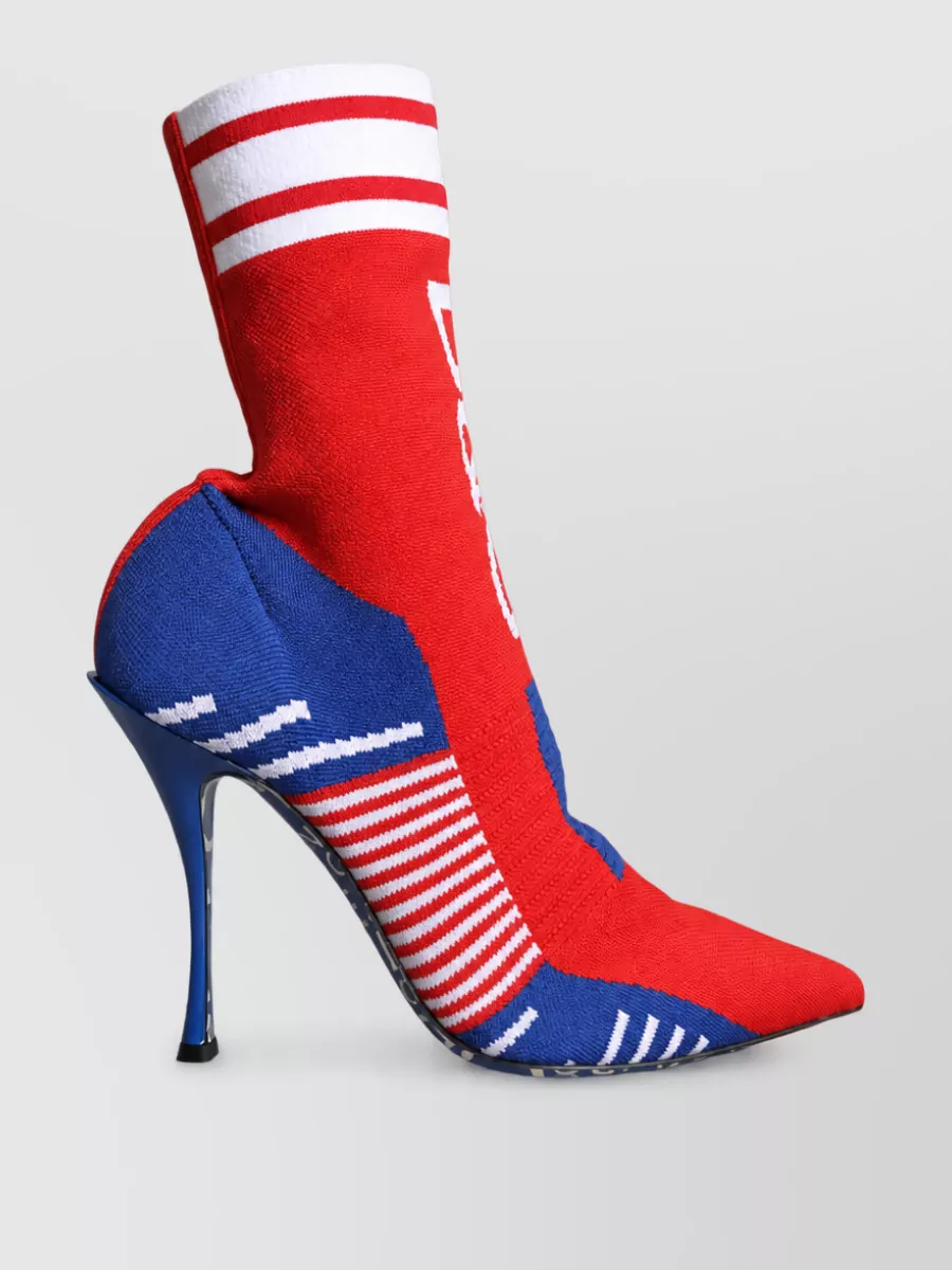 Dolce&Gabbana Stretch Sock Ankle Boots