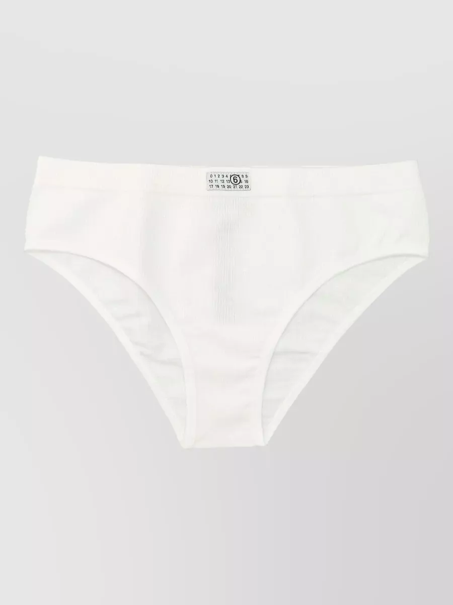 Mm6 Maison Margiela Ribbed briefs