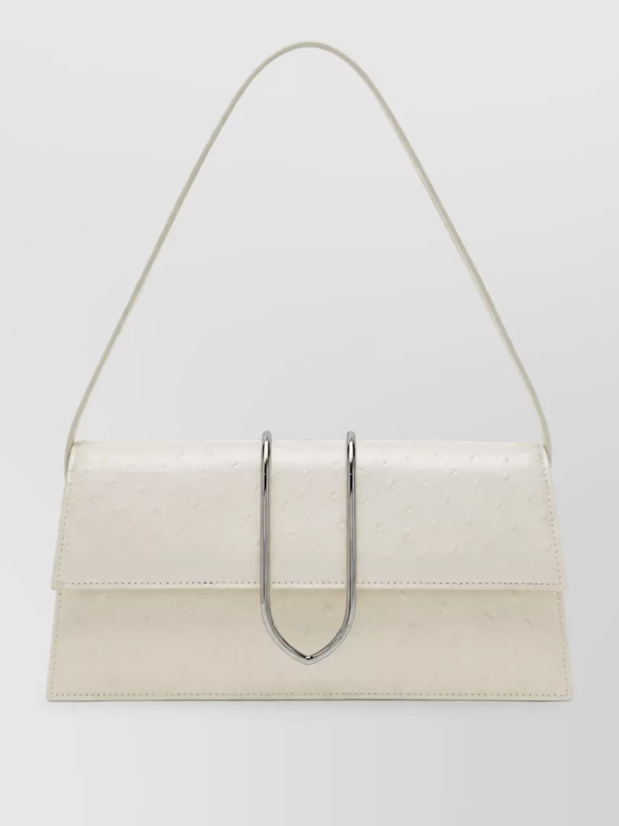 Jacquemus le bambino leather clutch bag