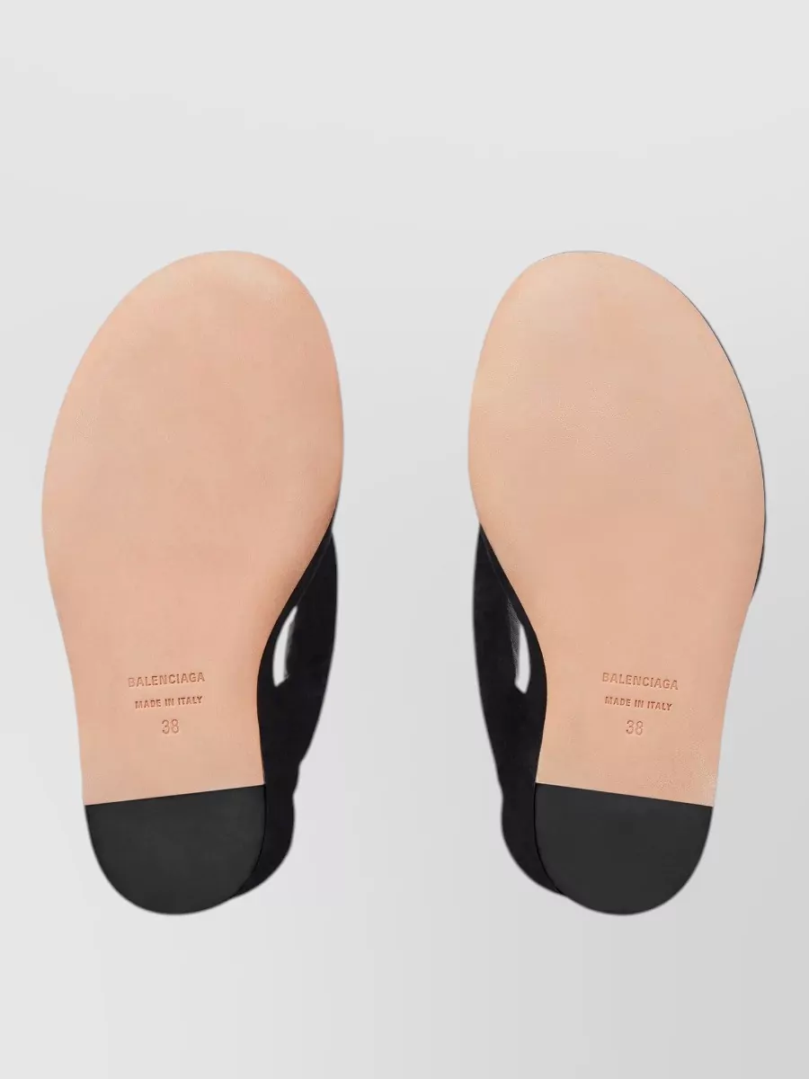 Balenciaga Wedge Flip-Flop Sandals