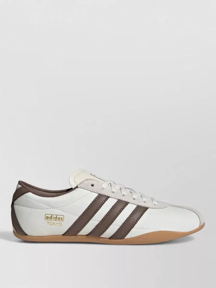 Adidas Leather And Nylon Low-Top Sneakers