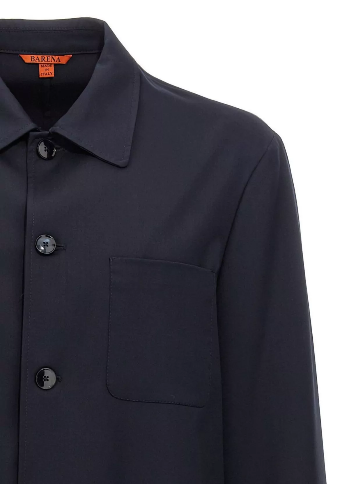 Shop Barena Venezia Overshirt With Long Sleeves And Front Pocket