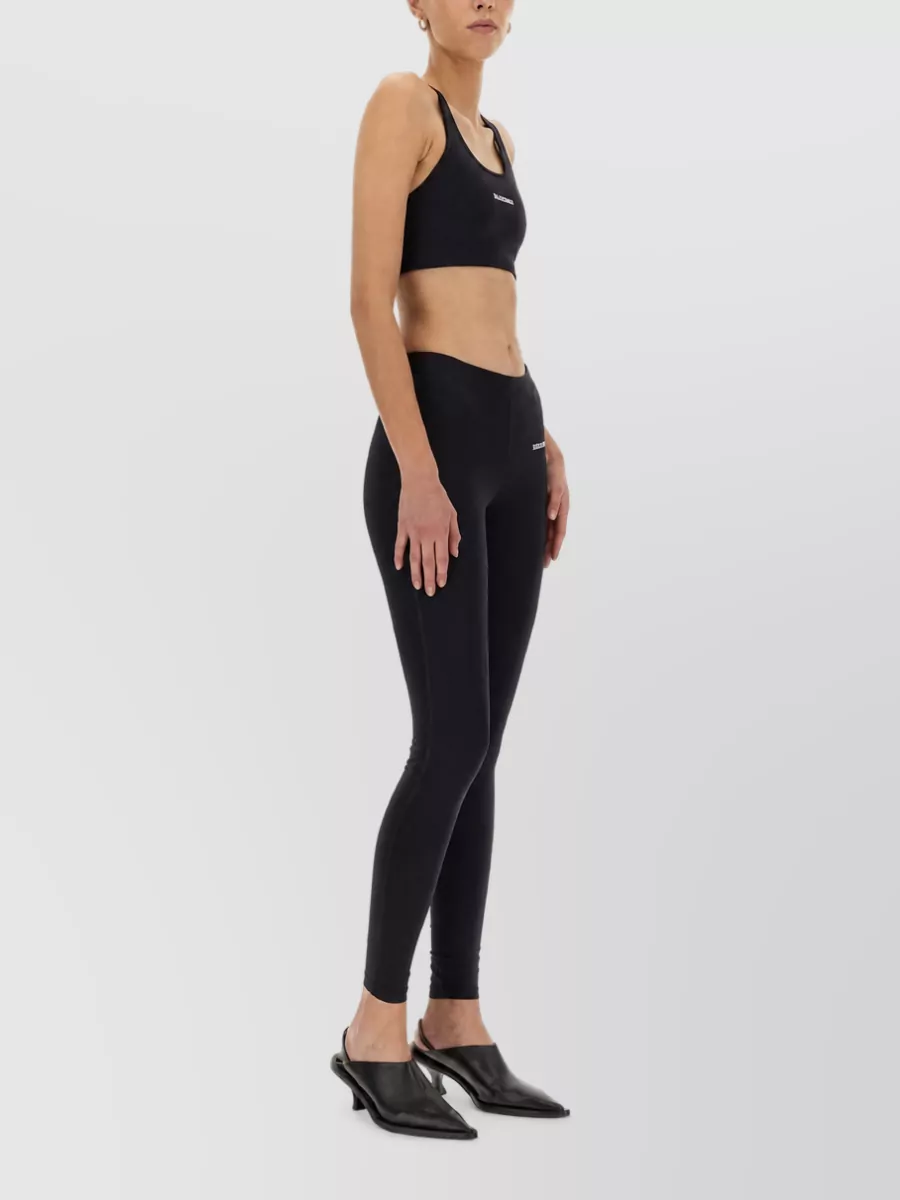 Jil Sander Logo Crop Top