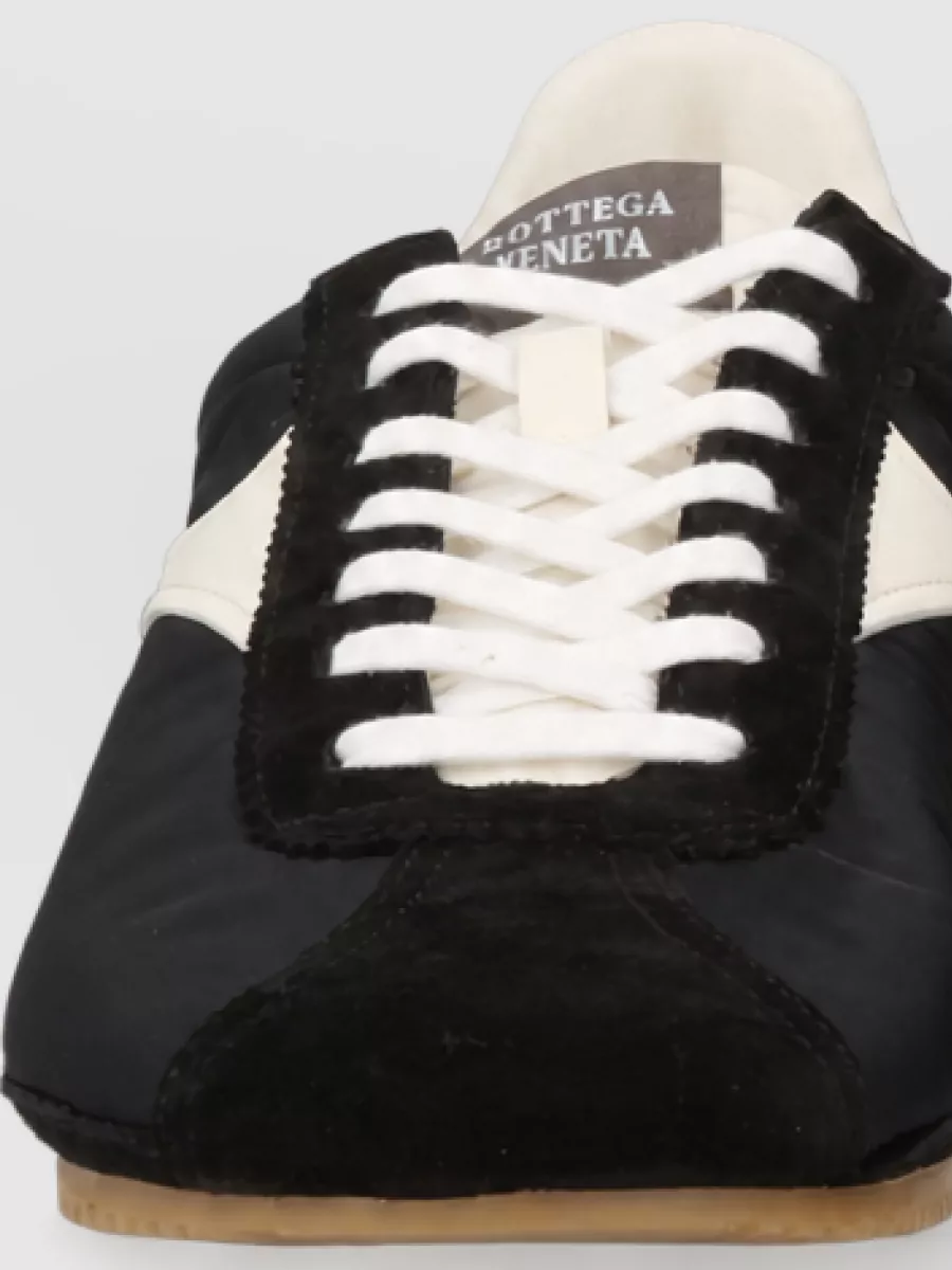 Bottega Veneta leather shot low-top sneakers