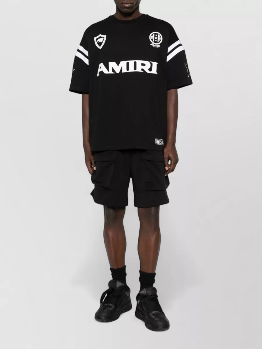 Amiri Knee Length Shorts Multiple Pockets Design
