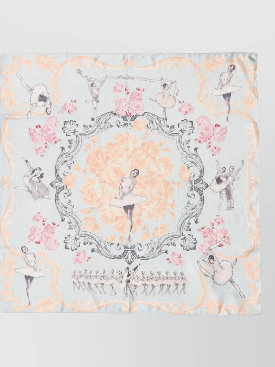 Dolce&Gabbana silk floral scarf