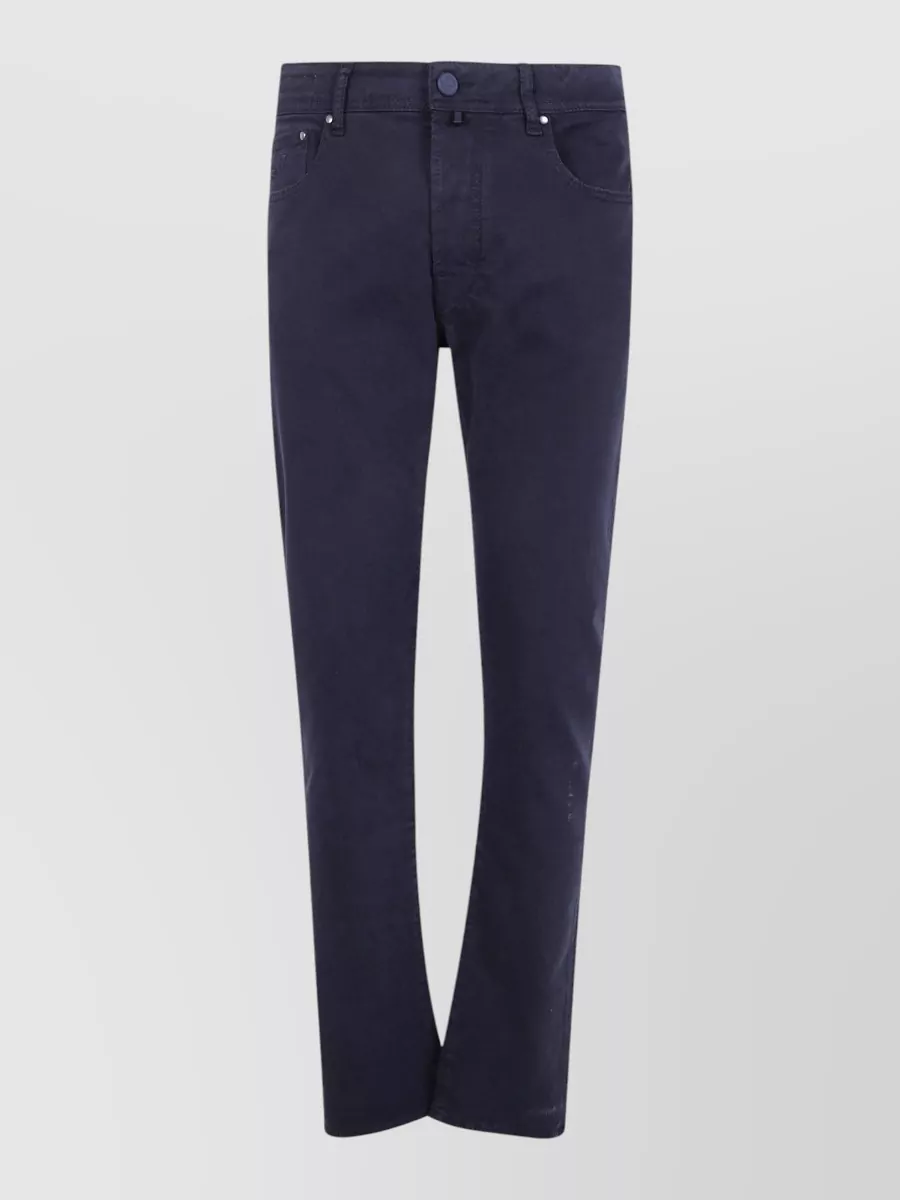 Jacob Cohen Slim-Fit Straight-Leg Trousers