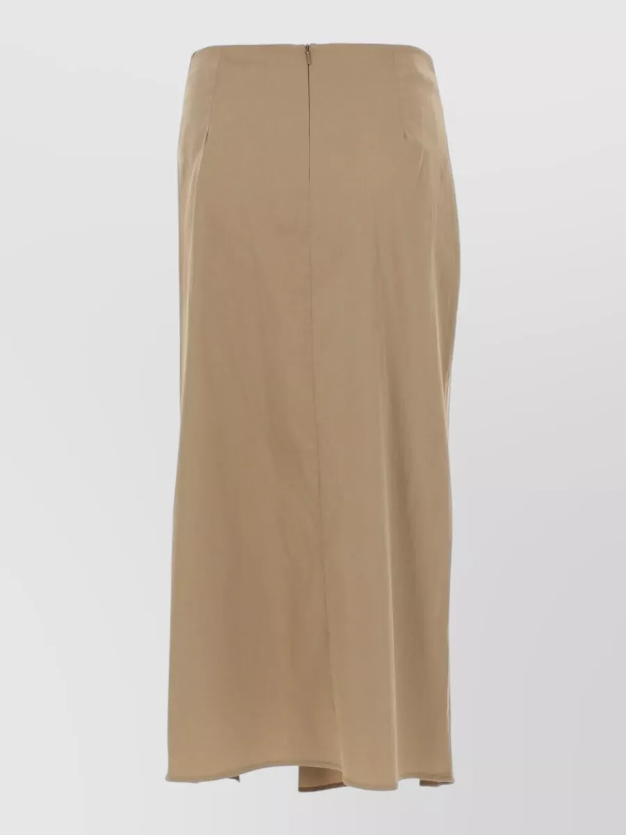Max Mara Draped Midi Skirt