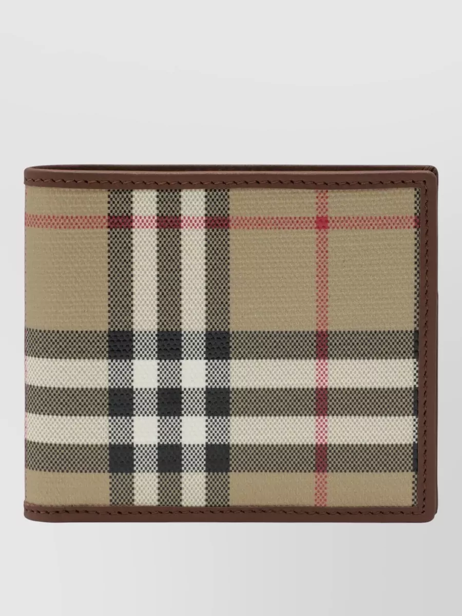 Burberry leather wallet