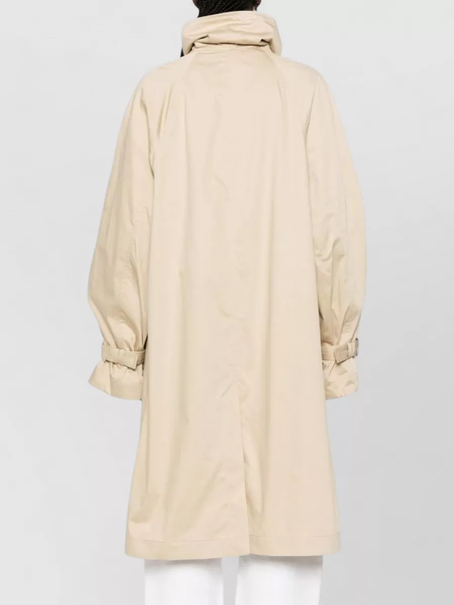 Totême Cotton Oversized Trench Coat