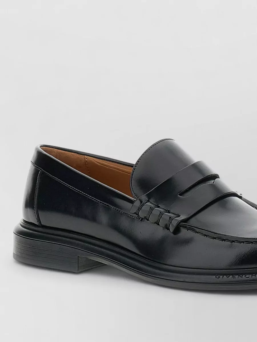 Givenchy Penny Strap Round Toe Mens Loafers