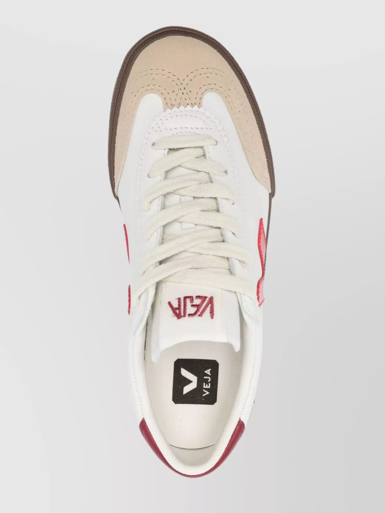 Veja Volley O. T. Leather Sneakers White Pekin Bark