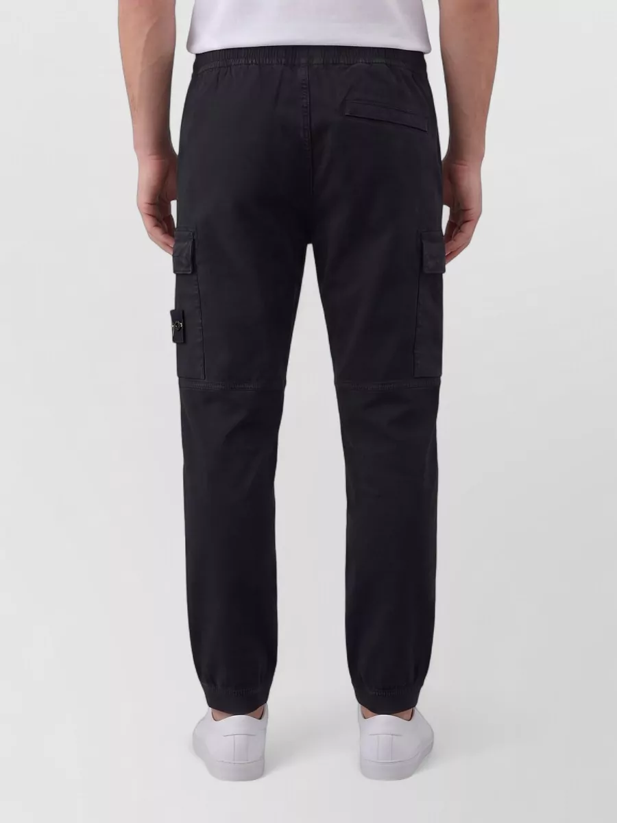 Stone Island Organic Cotton Regular Tapered Cargo Pants