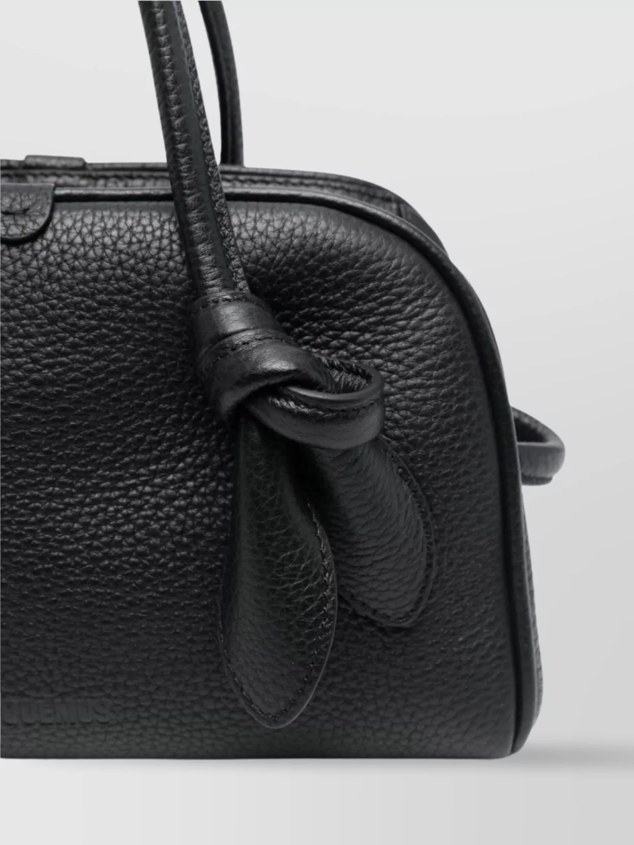 Jacquemus Knotted Detail Tote Bag With Adjustable Strap