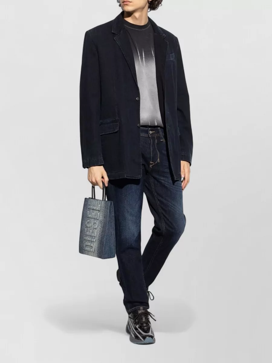 Diesel Denim Regular-Fit Tapered Jeans