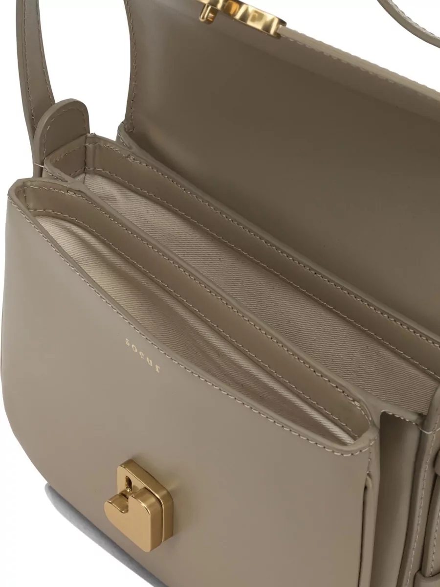 Soeur Calf Leather Mini Crossbody Bag