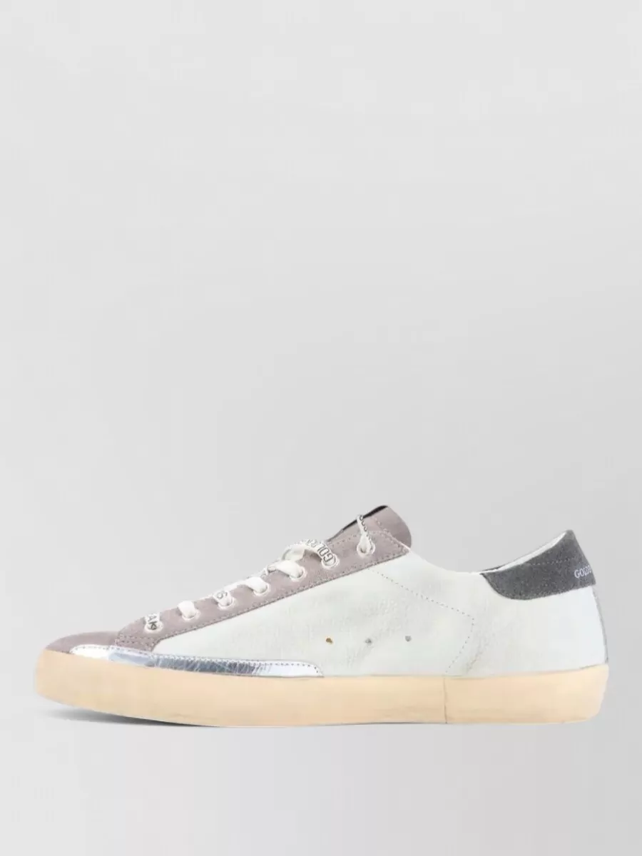Golden Goose Leather Low-Top Sneakers